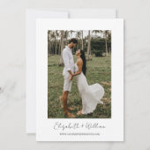 Invitation Aquarelle Cancun Mexico Beach Mariage Photo (Dos)