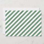 Invitation Aquarelle C'est un garçon Baby shower d'animaux de (Dos)