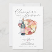 Invitation Aquarelle Charcuterie Fête des mariées du Conseil  (Devant)