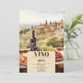 Invitation Aquarelle Charcuterie Fête des mariées du Conseil (Debout devant)