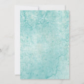 Invitation Aquarelle Citron à thème 30e anniversaire (Dos)