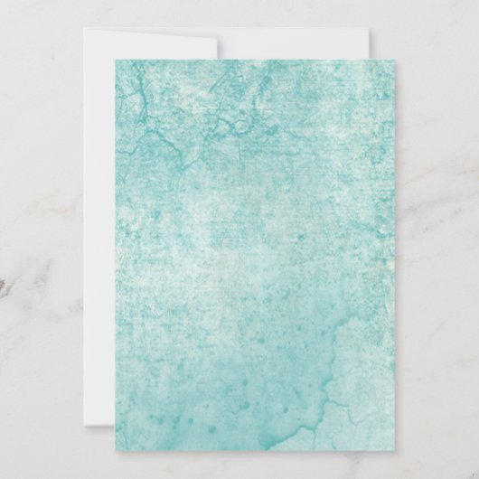 Invitation Aquarelle Citron à thème 40e anniversaire (Dos)