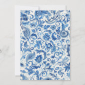 Invitation Aquarelle citron mama principal presser la douche  (Dos)