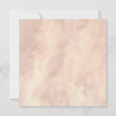 Invitation Aquarelle Citrouille et maman jaune Thanksgiving (Dos)