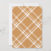 Invitation Aquarelle Citrouille Gourd Green Friendsgiving (Dos)