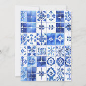 Invitation Aquarelle Citrus Citrus Premier anniversaire (Dos)