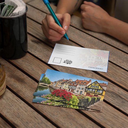 Invitation Aquarelle Colmar France