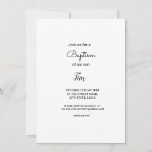 Invitation Aquarelle colorée ajouter votre nom texte modifiab