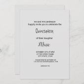 Invitation Aquarelle colorée ajouter votre nom texte modifiab (Devant / Derrière)