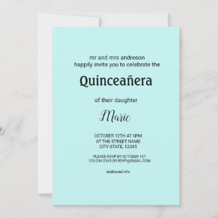 Invitation Aquarelle colorée ajouter votre nom texte modifiab