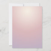 Invitation Aquarelle cool Glaces Fête d'été (Dos)