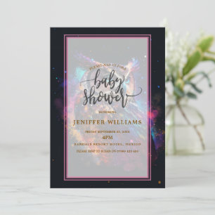 Invitation Aquarelle Couronne de lune