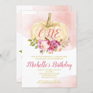 Invitation Aquarelle d'anniversaire d'or de rose de
