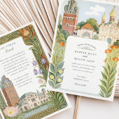 Invitation Aquarelle Darmstadt Destination Mariage