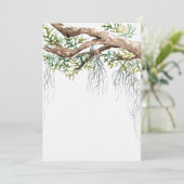 Invitation aquarelle de basse country (Debout devant)