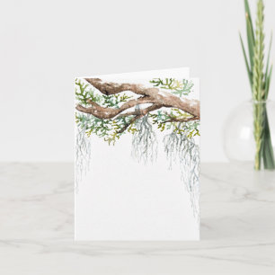 Invitation aquarelle de basse country