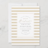 Invitation Aquarelle de bouquet Succulente | Graduation Party (Dos)