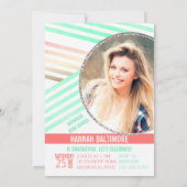 Invitation Aquarelle de la Monnaie Moderne - Grèves photo (Dos)