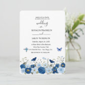 Invitation aquarelle de mariage (Debout devant)
