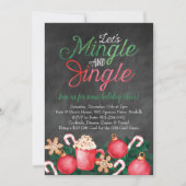 Invitation Aquarelle de Mingle et Jingle (Devant)