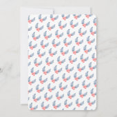 Invitation Aquarelle de Noël Cute Cookies Coca (Dos)