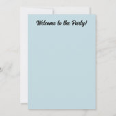 Invitation Aquarelle de Noël de Noël de poulet mignonne (Dos)