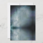 Invitation Aquarelle de sirène magique Anniversaire de fille (Dos)