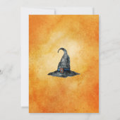 Invitation Aquarelle de sorcière fête de la bachelorette Hall (Dos)