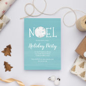 Invitation Aquarelle de vacances Turquoise Beach Sand Dollar