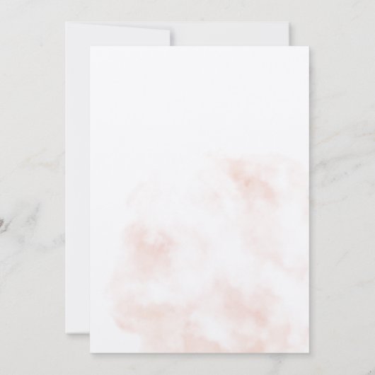 Invitation Aquarelle Destination avion vol à l'étranger maria (Dos)