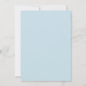 Invitation Aquarelle Dinosaur 1er anniversaire (Dos)