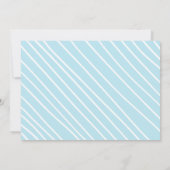 Invitation Aquarelle Donut Sweet One Boy Premier Anniversaire (Dos)