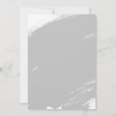 Invitation Aquarelle douce Fête des mariées Rose poussiéreuse (Dos)