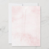 Invitation Aquarelle Dreamy Floral | BABY SHOWER (Dos)