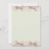 Invitation Aquarelle Eags Bunny Pâques Brunch & Bubbly (Dos)