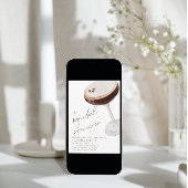 Invitation Aquarelle Espresso Martini Fête des mariées