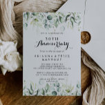 Invitation Aquarelle Eucalyptus 50e anniversaire de Mariage<br><div class="desc">Cette invitation au 50e anniversaire de l'eucalyptus à l'aquarelle est parfaite pour un événement rustique. Cette conception artistique présente un feuillage vert d'eucalyptus dessiné à la main,  aquarelle,  inspirant la beauté naturelle. Changez le numéro pour célébrer n'importe quel jalon anniversaire.</div>