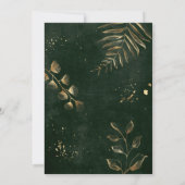 Invitation Aquarelle Eucalyptus Verdure Or Neustra Boda (Dos)