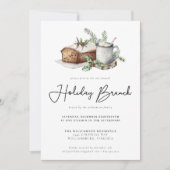 Invitation Aquarelle Fête Brunch Verdure Fête Brunch (Devant)