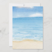 Invitation Aquarelle Filles vibing à la douche nuptiale de pl (Dos)