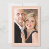 Invitation Aquarelle Floral Fiesta Mariage Modèle photo (Dos)