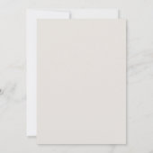 Invitation Aquarelle Floral Mariage (Dos)