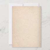 Invitation aquarelle florale 30e anniversaire (Dos)