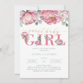 Invitation Aquarelle florale Eucalyptus Vert Personnalisé (Devant)