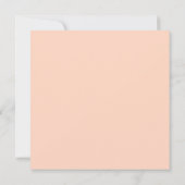 Invitation Aquarelle florale, feuillage Bachelorette Party (Dos)