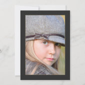 Invitation Aquarelle Florale Mardi Gras Quinceañera Photo (Dos)