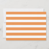 Invitation Aquarelle Florale Petit Citrouille Photo Anniversa (Dos)