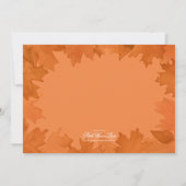 Invitation Aquarelle Friendsgiving (Dos)