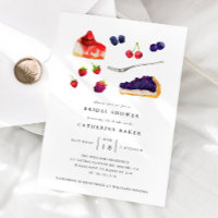 Aquarelle Gâteaux et fruits Fête des mariées sucré