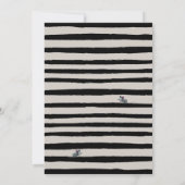 Invitation Aquarelle Halloween Costume Anniversaire de enfant (Dos)